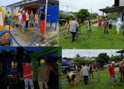 BP2W Gorontalo – Perumda Limutu Pasang 4 Tanki Air di Lokasi Banjir Telaga, Limboto