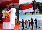 Prof. Nelson Pimpin Upacara Pengibaran Sangsaka Merah Putih