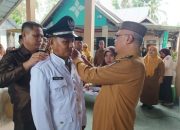 Bupati Sofyan Pesankan Tanggung Jawab Moral di Pelantikan Pj. Kades Batuloreng