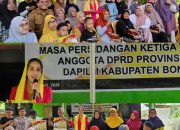 Hari Terakhir Reses, Yeyen Sidiki Temui Warga  Desa Tingkohubu Suwawa