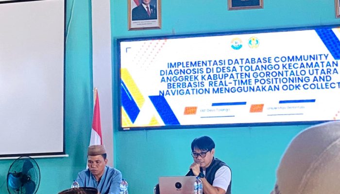 Implementasi Database Community Diagnosis Berbasis ODK Collect Dimulai di Desa Tolango