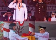 Upacara HUT 80, Bupati-Wabup Hikmat Pimpin Upacara