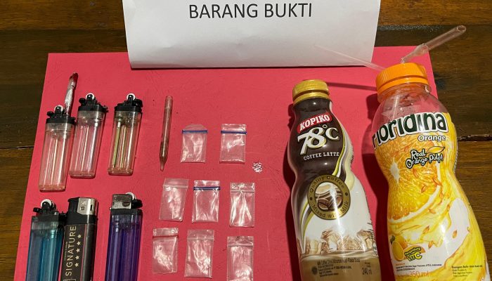 Polres Pohuwato Tahan 11 Tersangka Narkoba, Ada Jaringan Lintas Provinsi