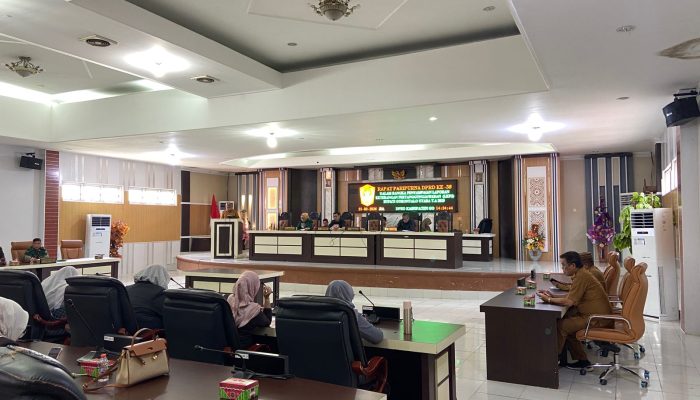 DPRD Gorut Bahas LKPJ Bupati Tahun Anggaran 2025
