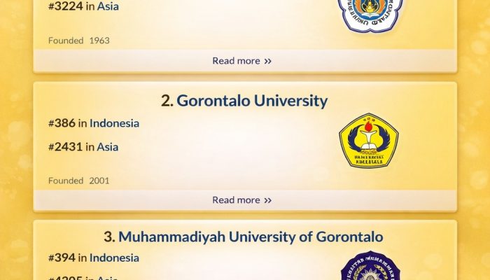 Unigo PTS Terbaik di Gorontalo