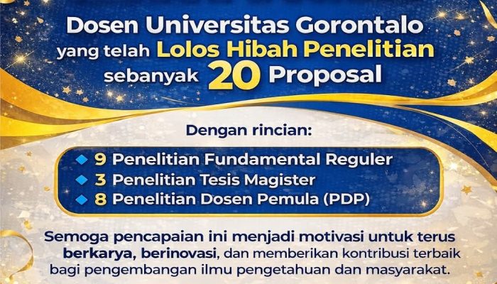 Selamat ! 20 Proposal Dosen Unigo Lolos Hibah Penelitian Kemdiktisaintek Tahun 2026