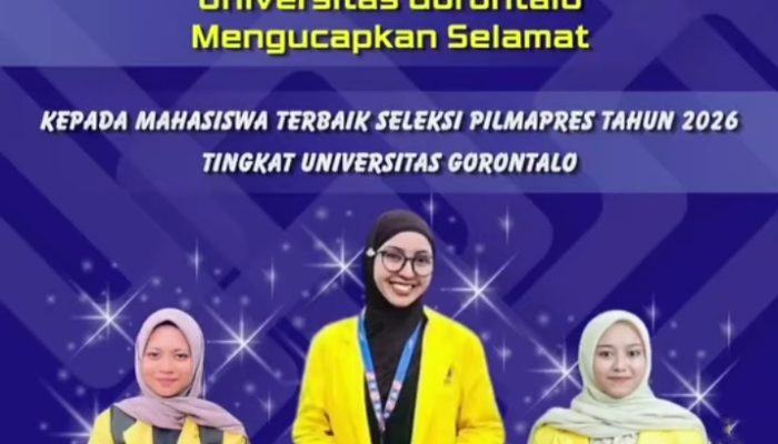 Tiga Mahasiswa Terbaik Pilmapres Unigo 2026
