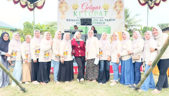 Dheninda Hadiri Gebyar Ketupat di Mootinelo
