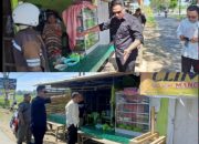 Satpol Kembali Amankan Lapak di Jalan Sawah Proja