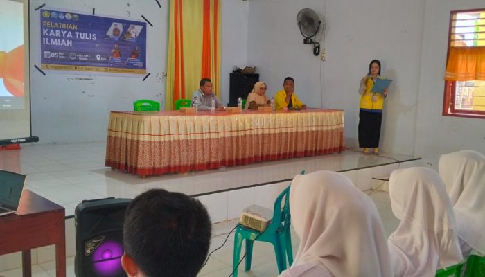 Siswa SMAN 1 Tapa Dilatih Menulis Karya Ilmiah
