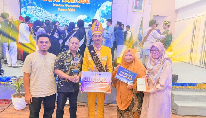 Nandar Arbi Harumkan Unigo di Duta Bahasa Provinsi Gorontalo 2026
