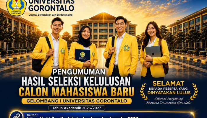 803 Calon Mahasiswa Baru Unigo Lolos Seleksi