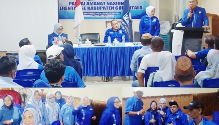 Di Muscab VI DPD PAN Kabgor, Hamka Pakaya Cs. Mulai Bangun Kekuatan