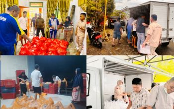 SPPG Inovasi Madani Dijadikan Dapur Umum Peduli Banjir Biawu