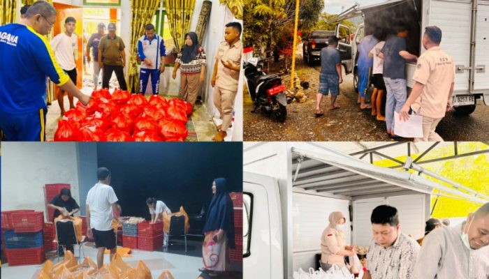 SPPG Inovasi Madani Dijadikan Dapur Umum Peduli Banjir Biawu