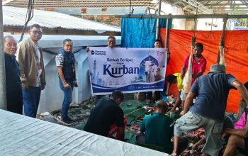 BRI Cabang Limboto Gelar Penyembelihan Hewan Qurban
