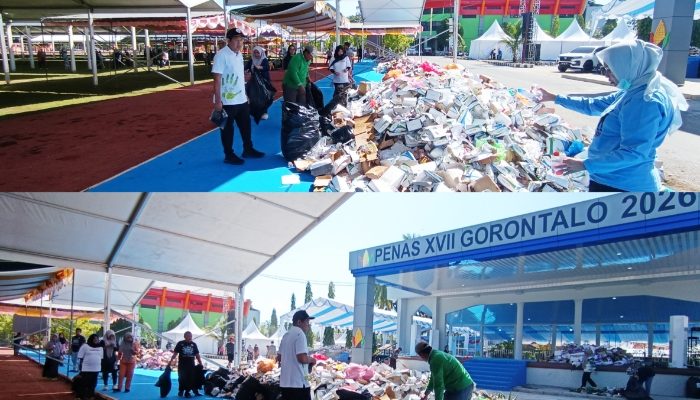 Dibalik Kemegahan Penas XVII, Ada DLH Yang Sibuk Mengurus Sampah