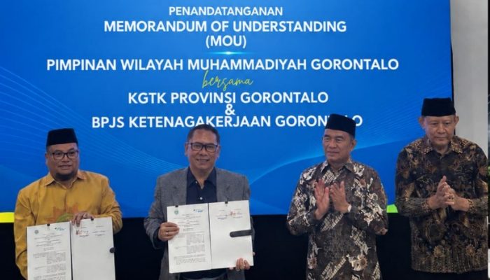 BPJS Ketenagakerjaan MoU dengan Warga Muhammadiyah. Menuju Perlindungan Jamsostek