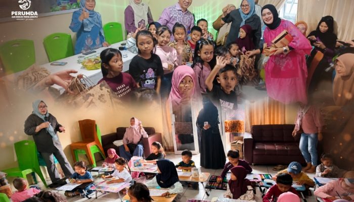 Sambut Hari Anak Nasional, DWP Perumda Tirta Limutu Gelar Lomba Mewarnai, Kolaborasi DP3A