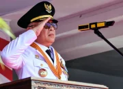 Sofyan Puhi Pimpin Upacara HUT ke-81 Kemerdekaan RI di Kabupaten Gorontalo