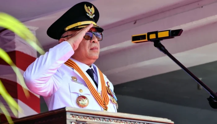 Sofyan Puhi Pimpin Upacara HUT ke-81 Kemerdekaan RI di Kabupaten Gorontalo