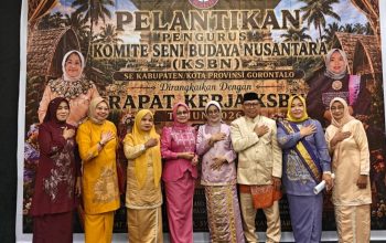 Dince Aisa Kodai Resmi Jabat Ketua KSBN Kabupaten Gorontalo