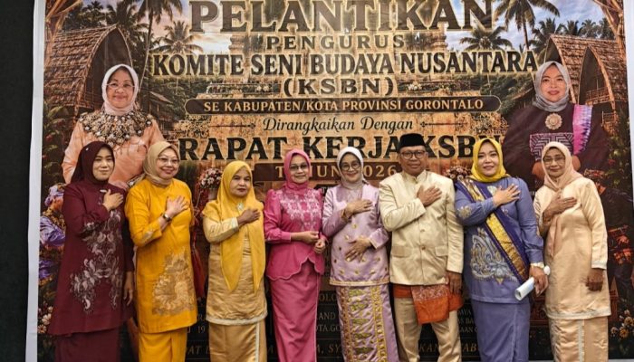 Dince Aisa Kodai Resmi Jabat Ketua KSBN Kabupaten Gorontalo
