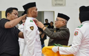 Bupati Sofyan Kukuhkan 26 Anggota Paskibraka Upacara HUT RI ke-81