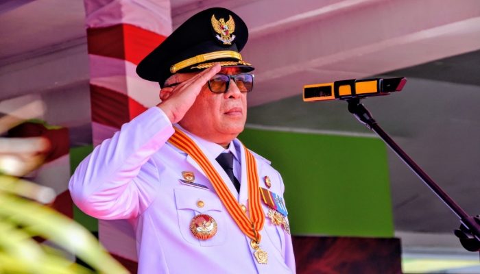 Bupati Sofyan Puhi Pimpin Upacara Proklamasi di Kabupaten Gorontalo