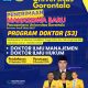 Unigo Buka Pendaftaran S3 Manajemen dan Hukum, Buruan !