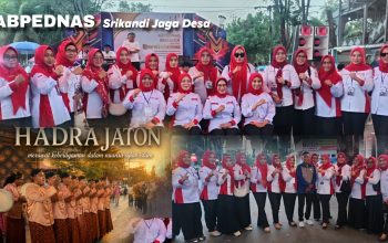 Kolaborasi Srikandi Jaga Desa dan ABPEDNAS Hidupkan Suasana Menara Limboto
