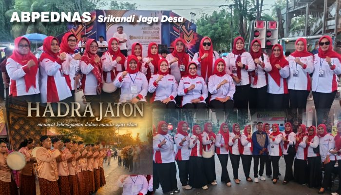 Kolaborasi Srikandi Jaga Desa dan ABPEDNAS Hidupkan Suasana Menara Limboto