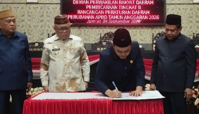 Pembahasan Paripurna II Ranperda APBD-P di DPRD Rampung