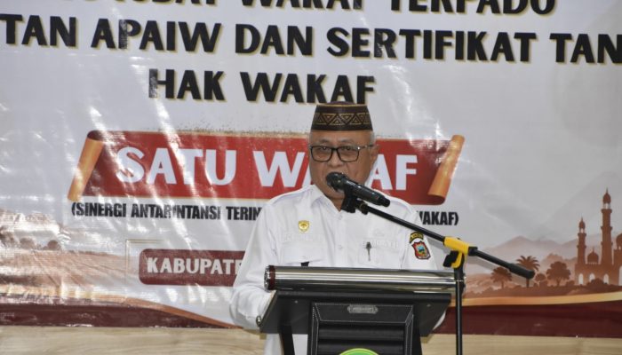 Isbat Wakaf Terpadu di Kabgor Bidik Legalitas 1.046 Aset Wakaf