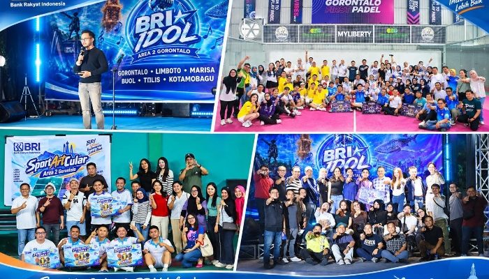 BRI Sportacular Area 2 Gorontalo Sukses Digelar. Mempererat Kebersamaan